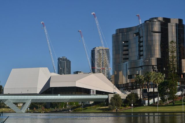 Singles in Adelaide: view of the city