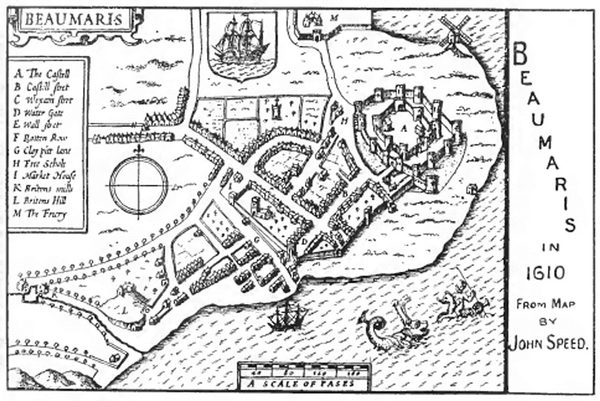 Singles in Beaumaris: view of the city