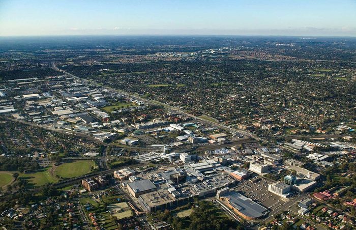 Singles in Blacktown: view of the city