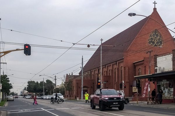Singles in Brunswick West: view of the city