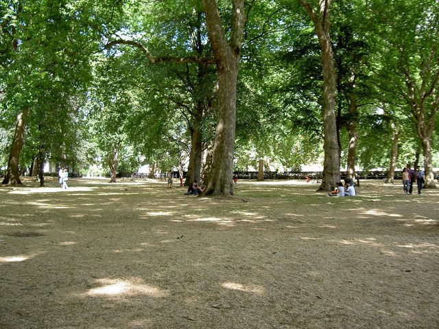Singles in Kensington: view of the city
