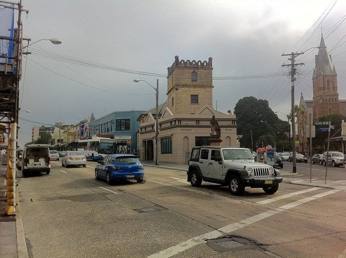 Singles in Randwick: view of the city