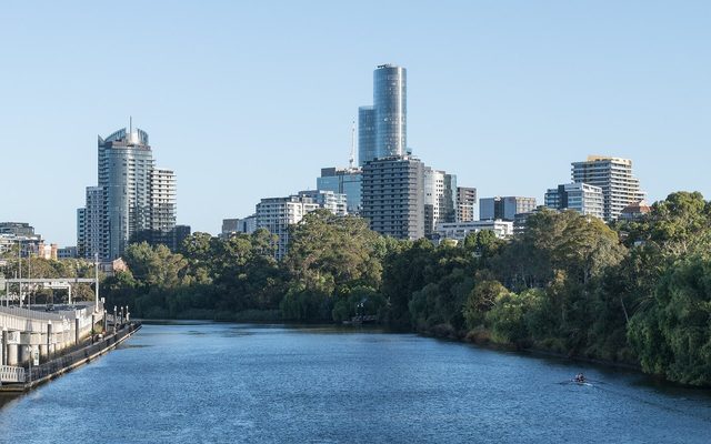 Singles in South Yarra: view of the city
