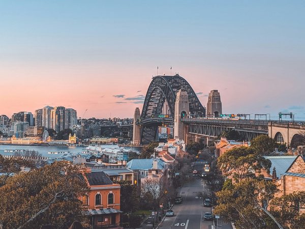 Singles in Sydney: view of the city