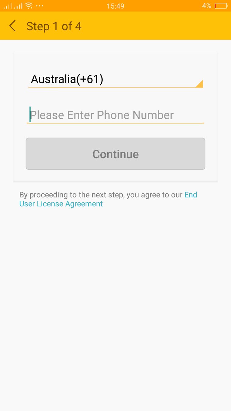 BeeTalk Registration