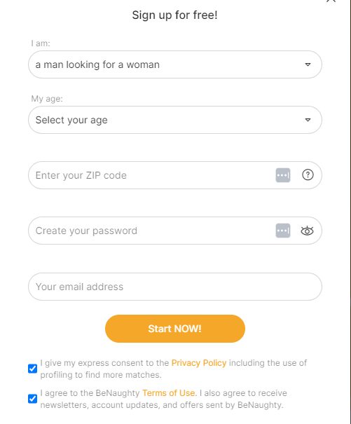 signup