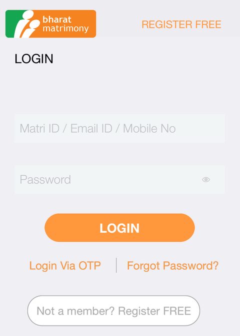 Bharat Matrimony App
