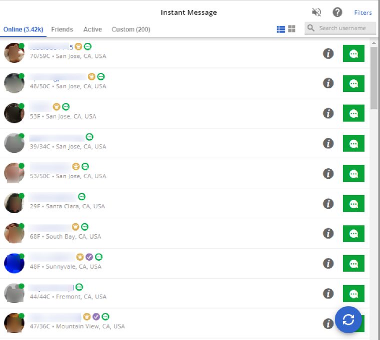 Black Sex Match Instant Message