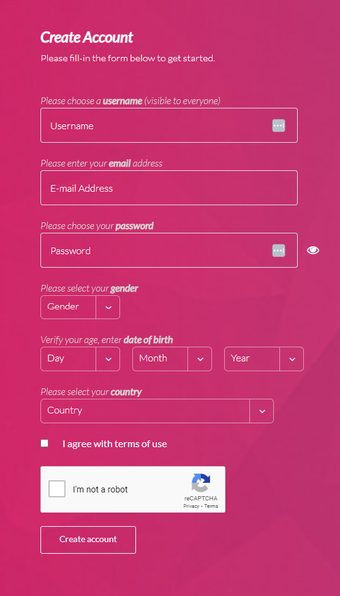 signup