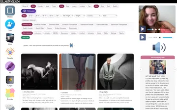 Screenshot of the Collarspace website