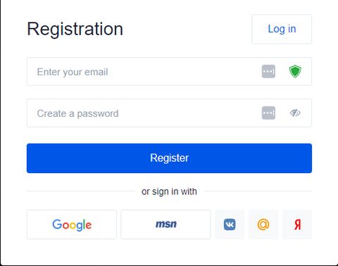 signup