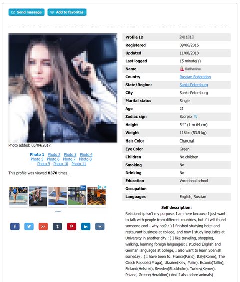 FDating Profile