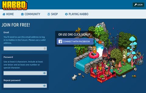 Habbo Register