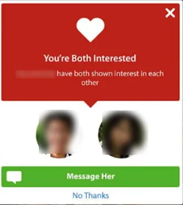 Screenshot of the Hongkong Cupid website