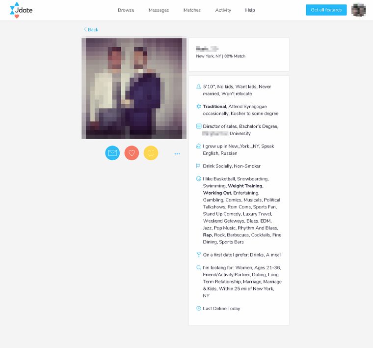 Jdate Profile