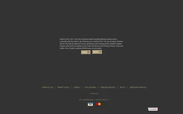 Screenshot of the Lov website