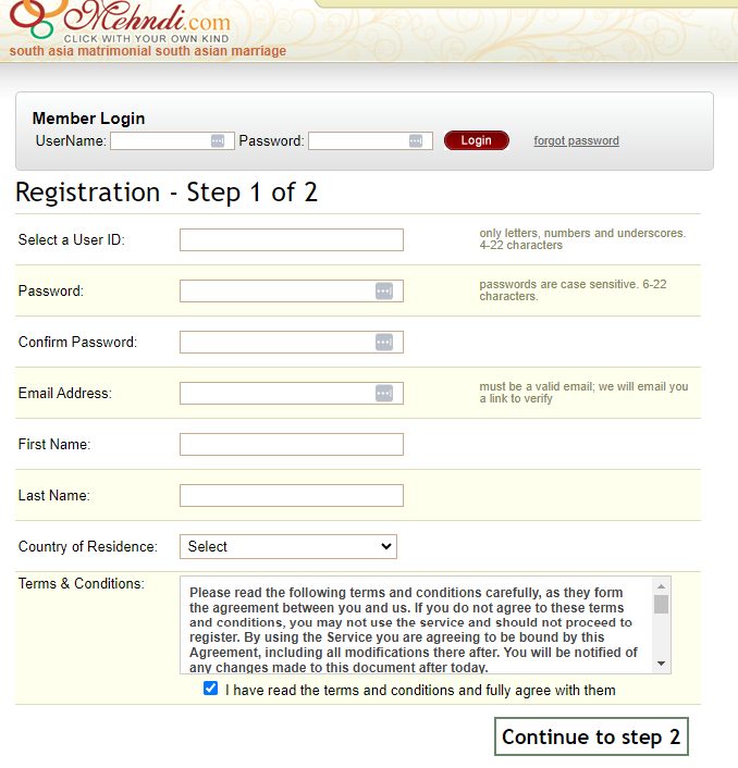 signup