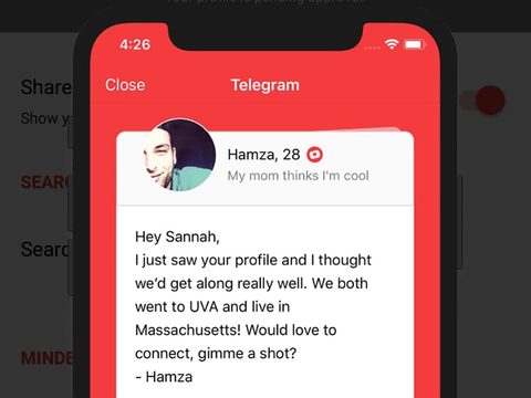 Minder Telegram