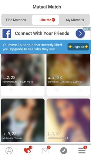 Mingle2 app