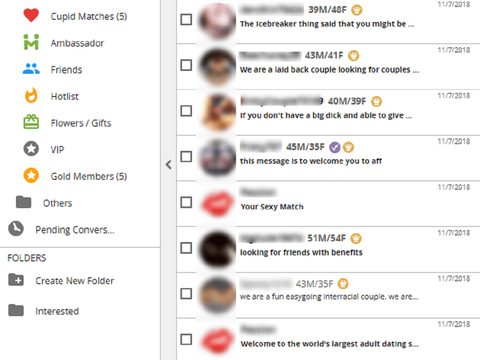 Passion.com Inbox