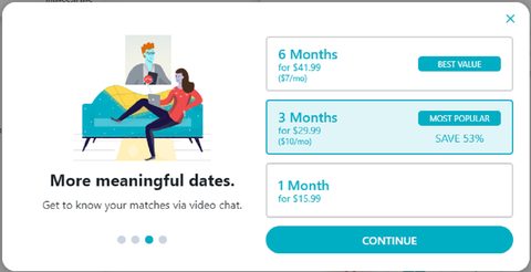 Screenshot of the Say Allo prices
