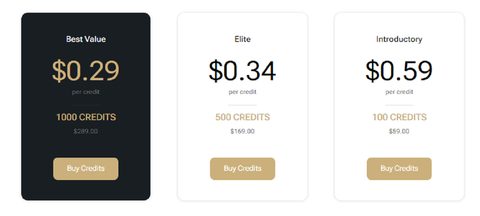 Screenshot of the SugarDaddy.com.au prices