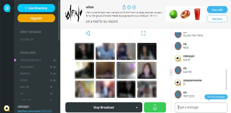 Tinychat Live