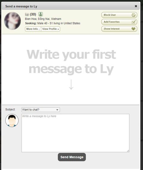 VietnamCupid Contacting