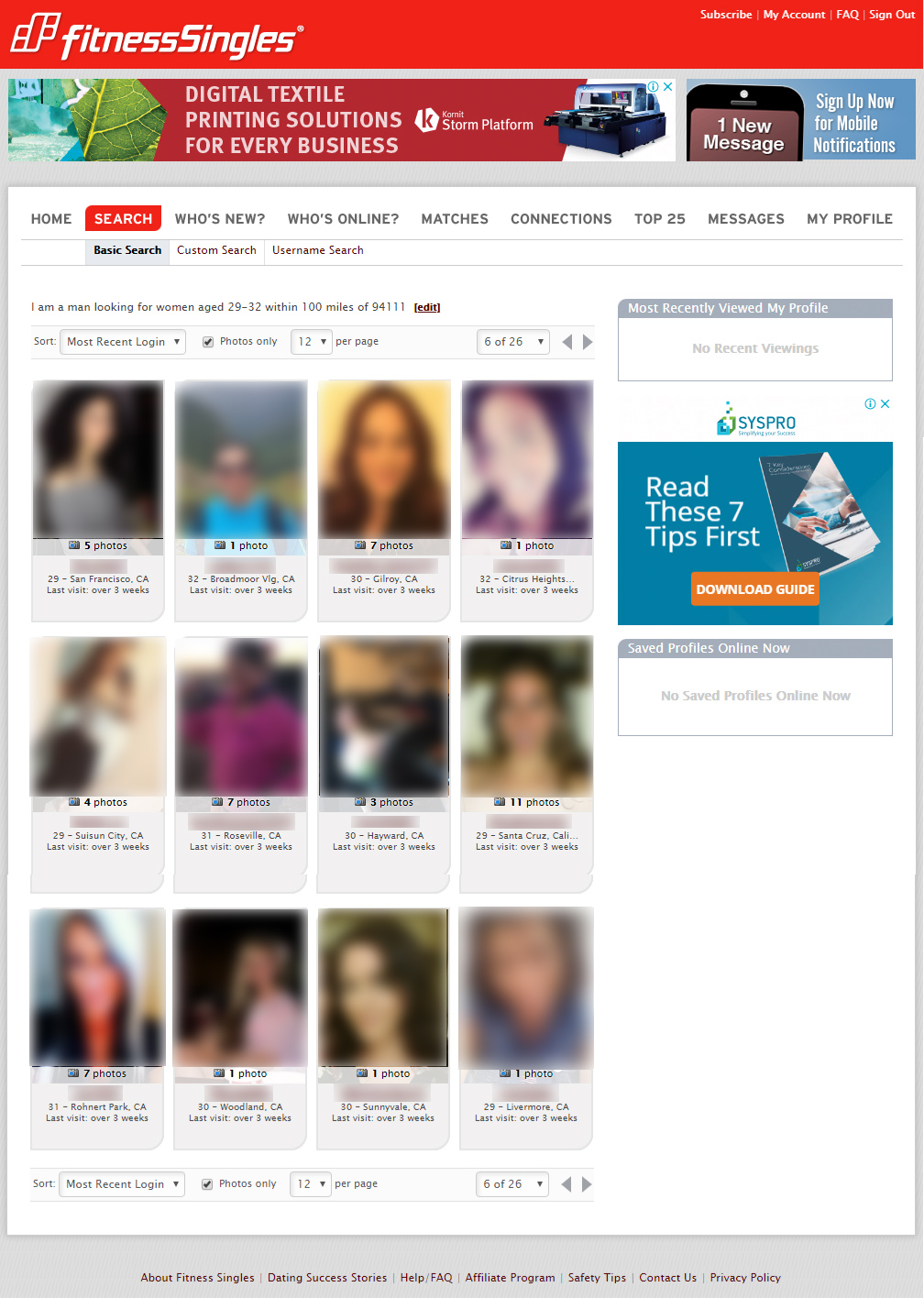 Fitness Singles Review August 2020 Just Fakes Or Real Dates Datingscout Com Au