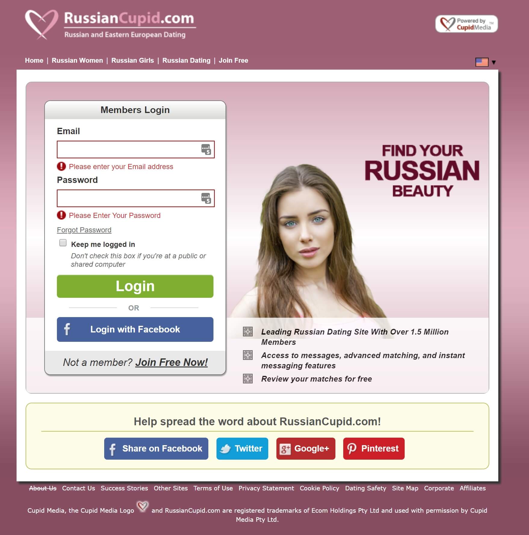 RussianCupid Review December 2021