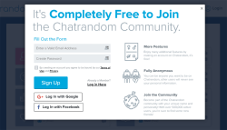 Chatrandom Signup