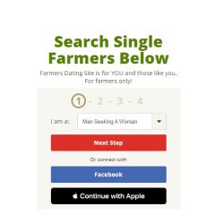 Farmers Dating Site Register