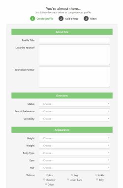 GayMatchmaker Registration