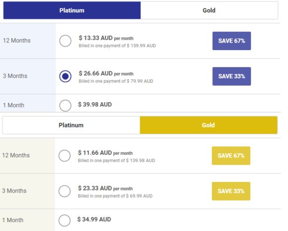 Colombian Cupid Pricing